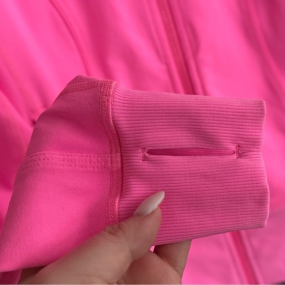 Lululemon Nice Asana Jacket in Zing Pink Light Size 4 - Picture 6 of 13